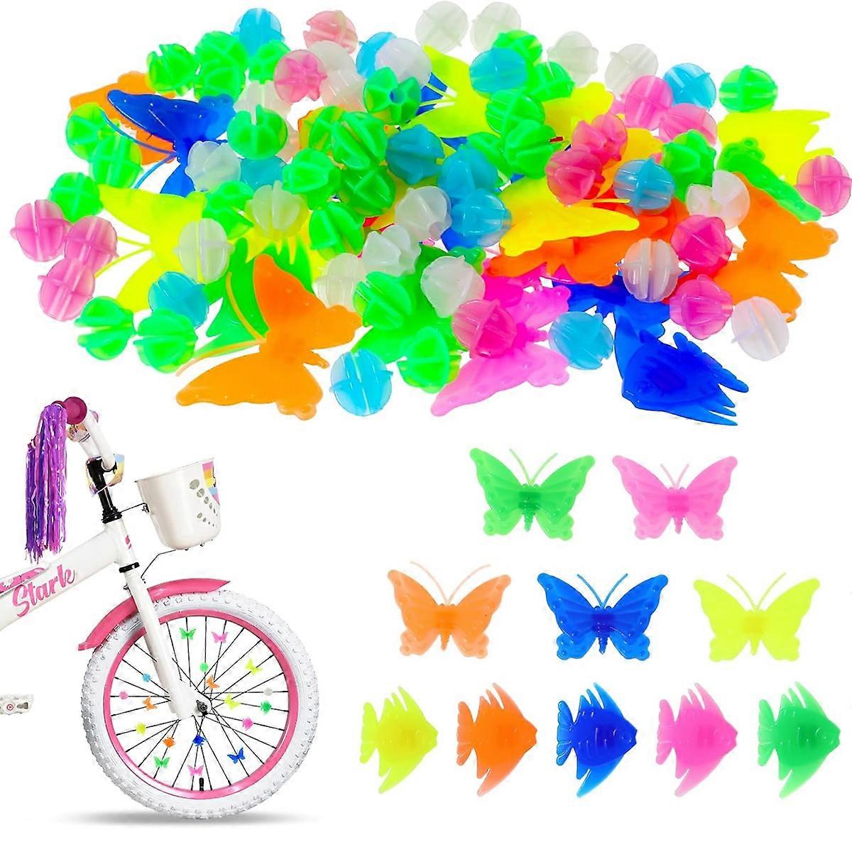 Bicycle Spoke Beads, Plastic Beads, Decorations