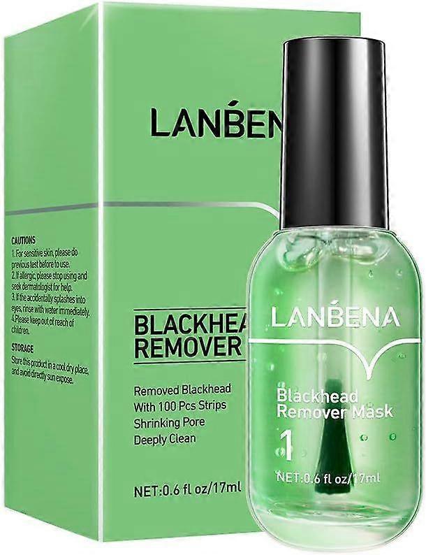 Mitesser-Entferner-Maske, Mitesser-Entferner-Maske abziehen Mitesser-Maske 2 in 1 Grüntee-Öl Mitesser-Entfernung 100 Stück Mitesser-Entferner-Maske für Poren