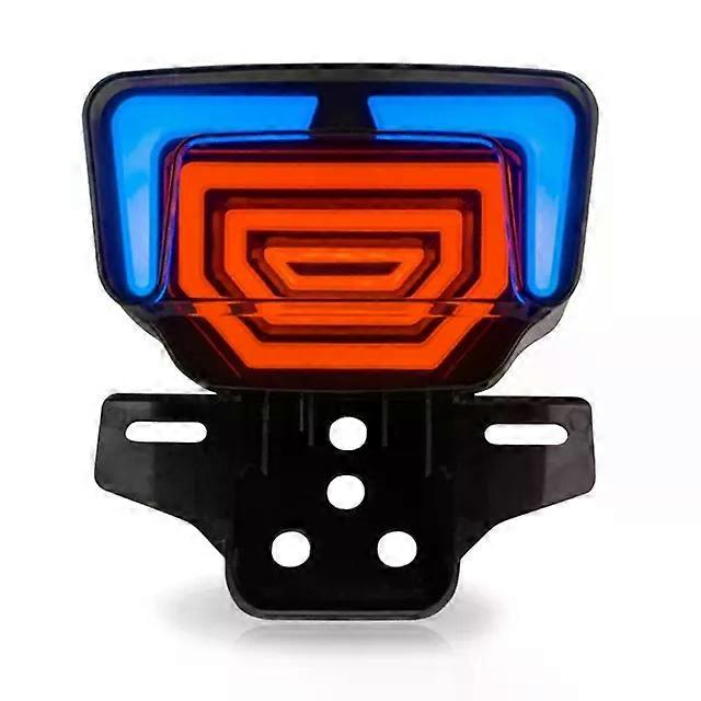 Motorcycle Integration LED Tail Light Brake Light Stop Turn Signal Direction Blinker compatible for TMX125/155 CG125