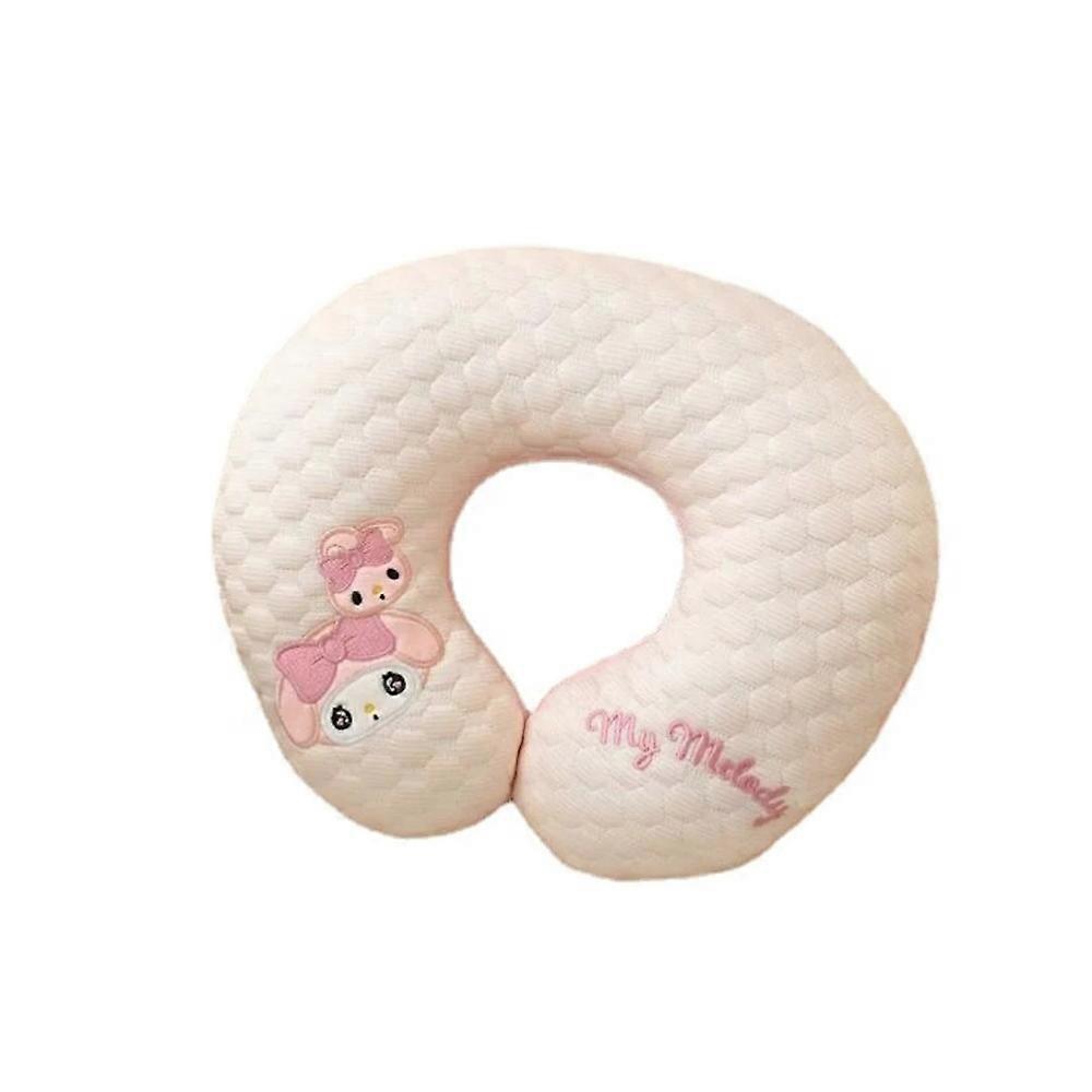 Cartoon Cute Ice Silk Cool Neck Protector U-shaped Pillow
