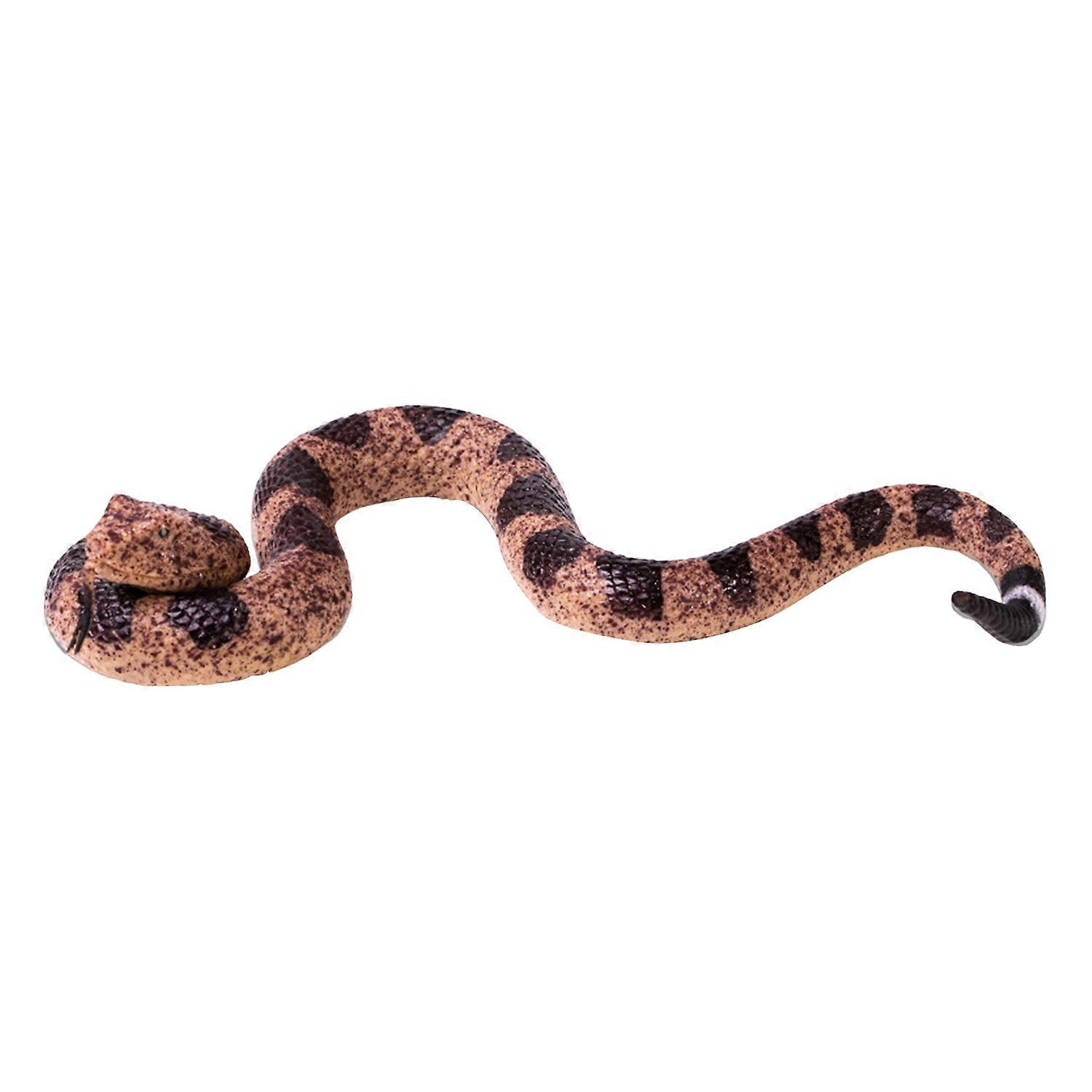 Realistic Fake Snake Toy Soft TPR Snake Model Keep Birds Away Scare Squirrels Simulated Snake Tricky