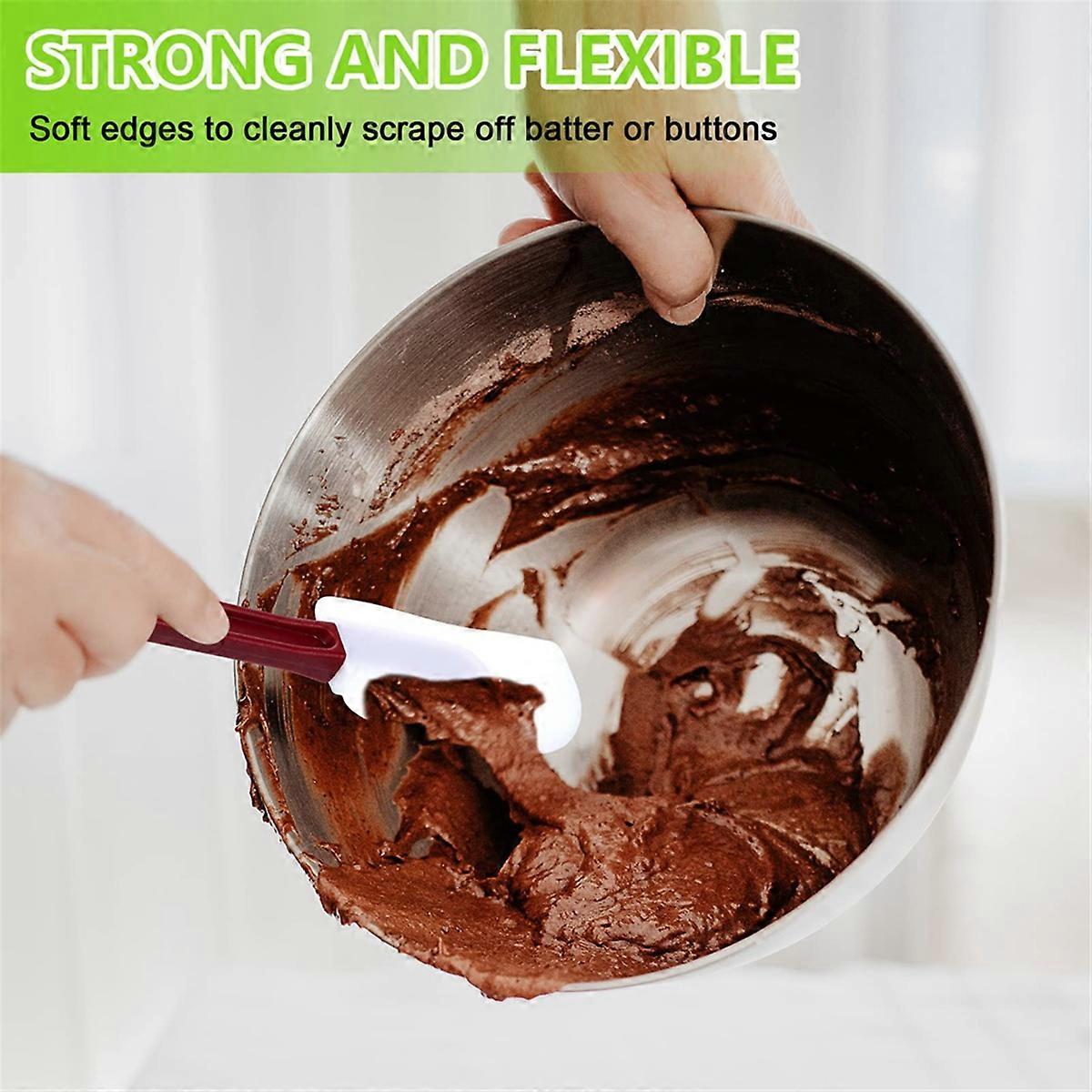 9Pcs Non Stick Heavy Duty Scraper for Kitchen Frying Spreading Baking