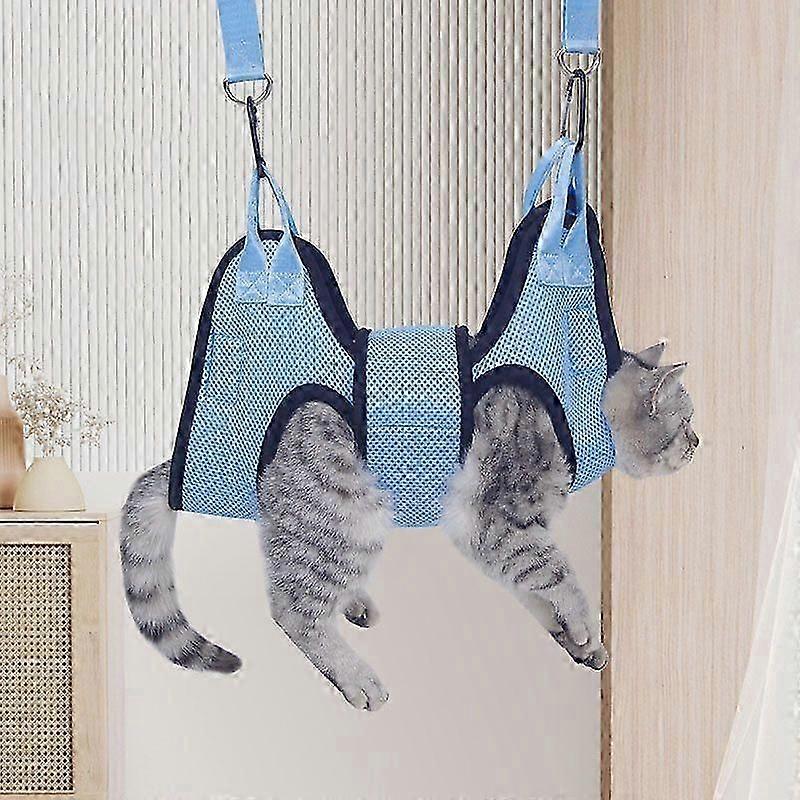 Cat and Dog Nail Clipper Hammock, Pet Grooming Hammock, Anti-Scratch and Anti-Bite Restraint Tool