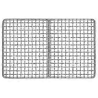Titanium Grill Plate Ultralight Barbecue Rack BBQ Wire Mesh Baking Roasting Cooling Net Plate for Ou