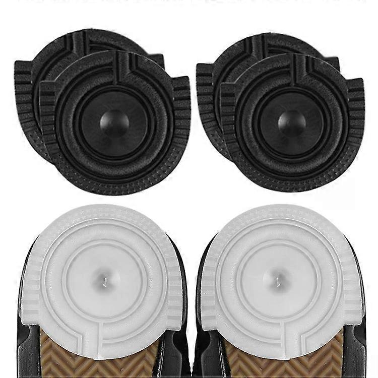 Wear-Resistant Rubber Sports Anti-Slip Stickers-2 Pairs,Size No.4 44 Yards,Black Black,No.4 44 Yards