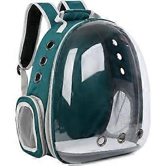 Ecent All-transparent travel backpack with 180 visibility for 65