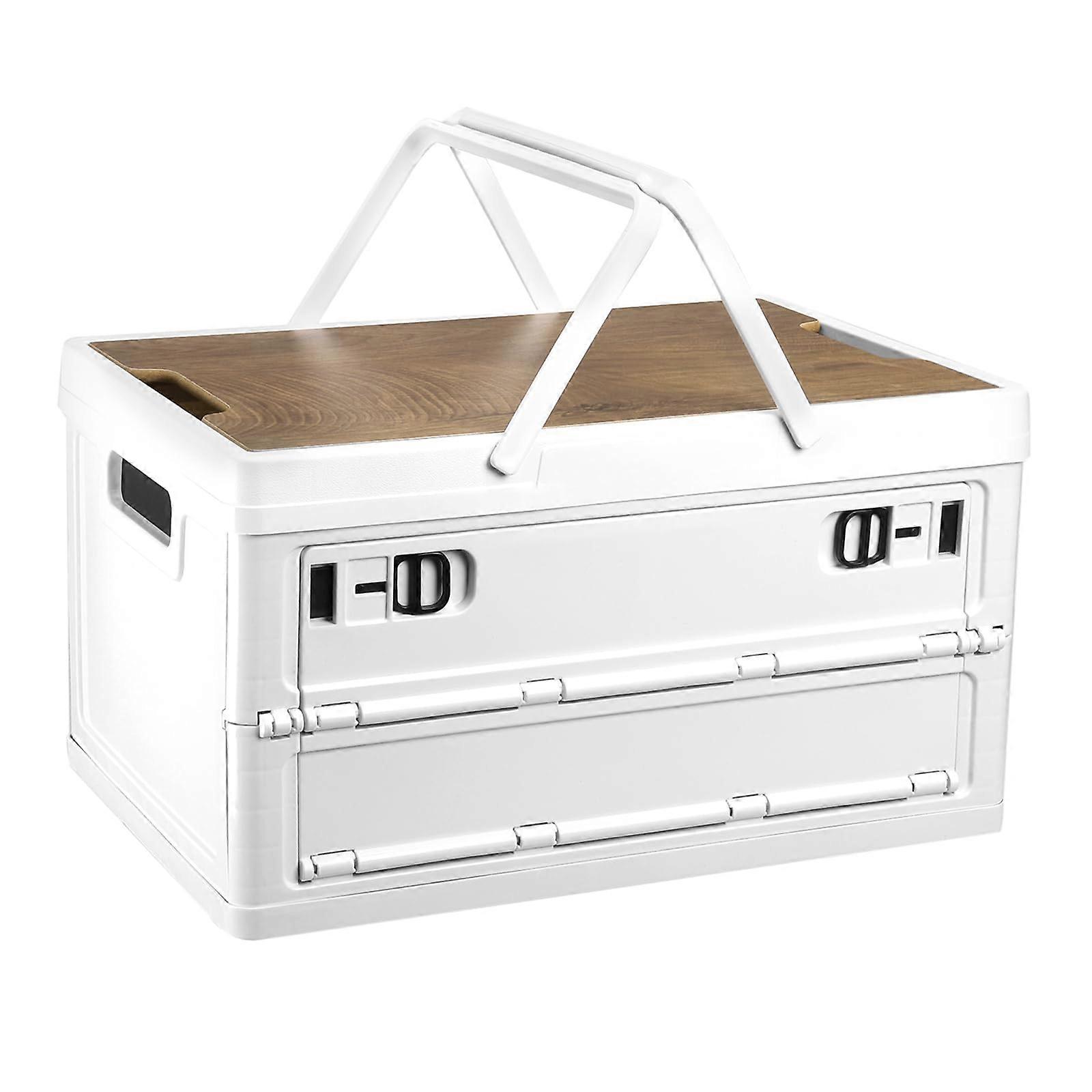 1 Pcs Collapsible Storage B for Car Organizing 30L 8Gal