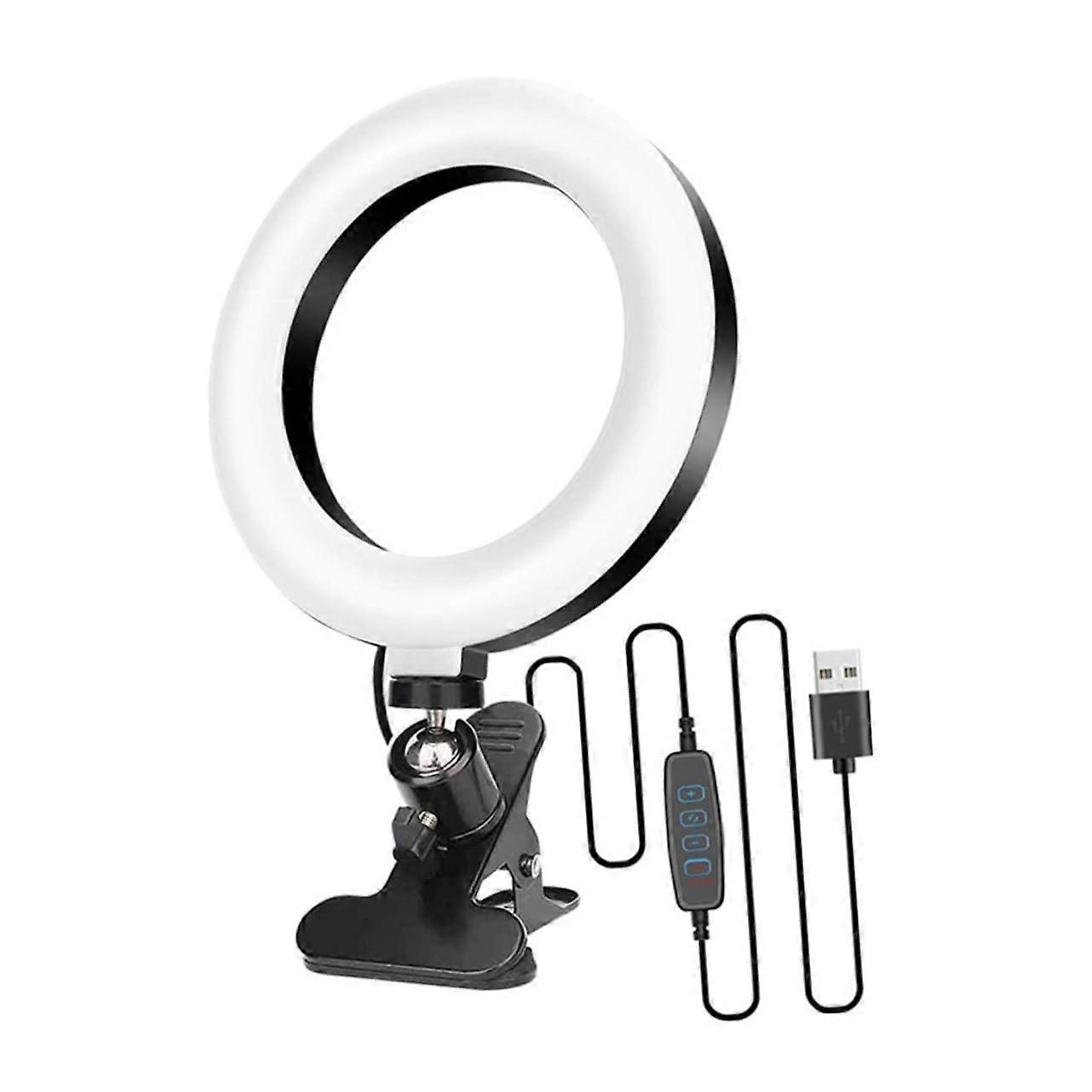 LED Clip Conference Light with Brightness for Streaming Broadcasting and Meetings