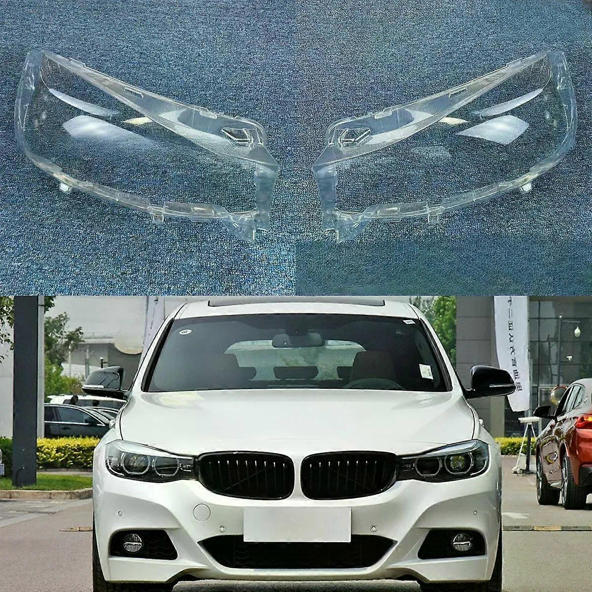 High qualityFor BMW 3 Series GT 2017 2018 2019 2020 Headlight Cover Transparent Lampshade Headlamp Shell Plexiglass Replace Original Lens