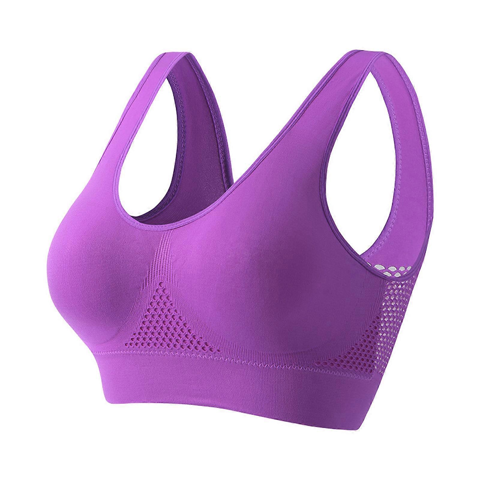 Soutien-Gorge De Sport Respirant & Compressant Pour Femme – Confort Quotidien, Aplatissant & Aéré Pour Activité Légère