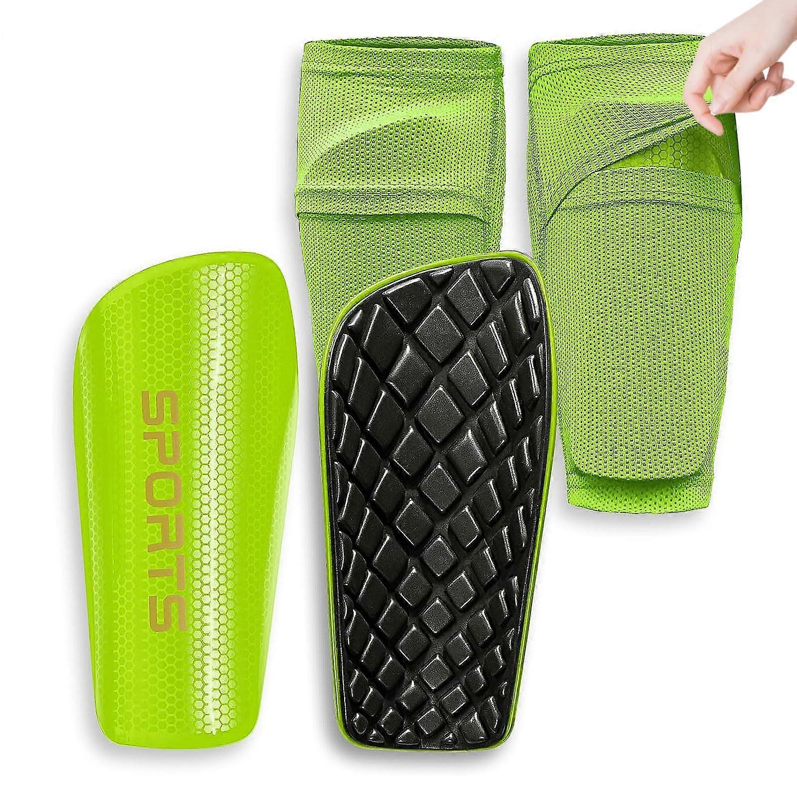 Football Shin Guards for Children 3-15 Years, Youth Shin Pads for Boys and Girls, Lightweight and Durable Design