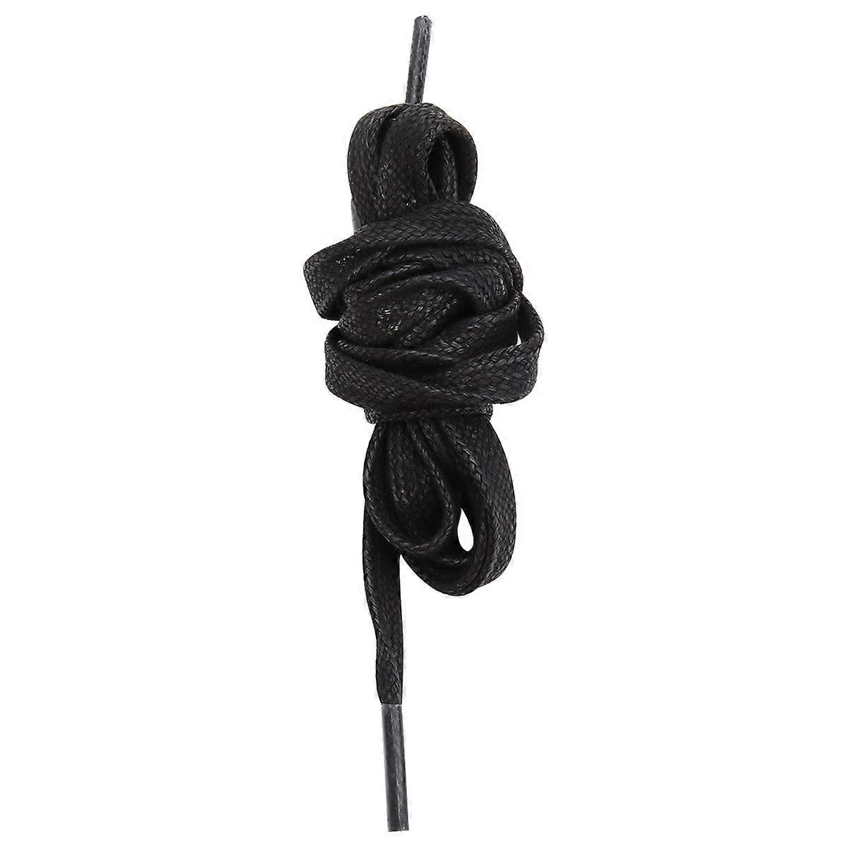 1 زوج من الشمع القطن رباط الحذاء أحذية رياضية رباط الحذاء عارضة التعادل شقة أربطة الأحذية