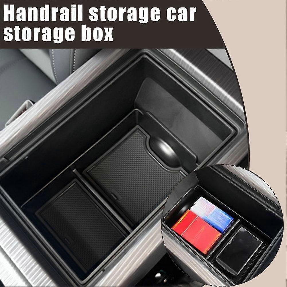 Armrest Storage Box Organizer Tray Center Console Stowing Tidying Accessories