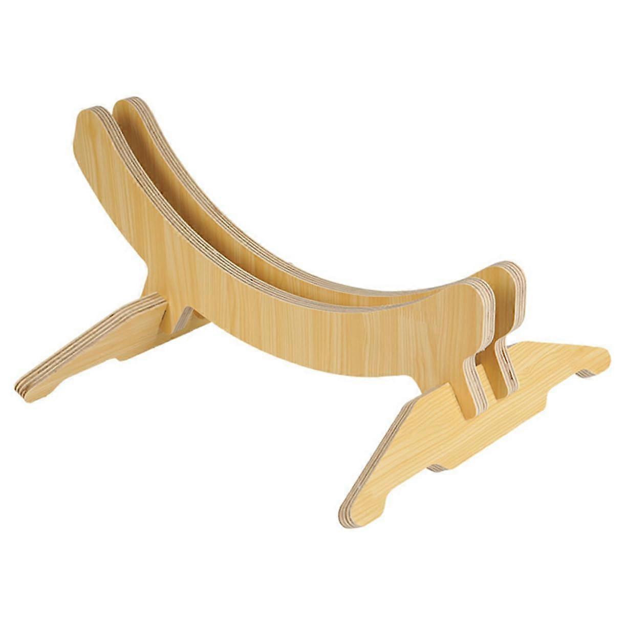 Bike Stand, Wooden Bicycle Parking Rack, Adjustable and Design, 52x40cm