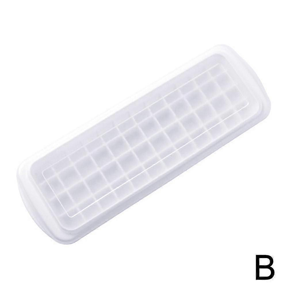 Diy Silicone Ice Cube Mold Convenient Durable Ice Storage Box Grids Mold