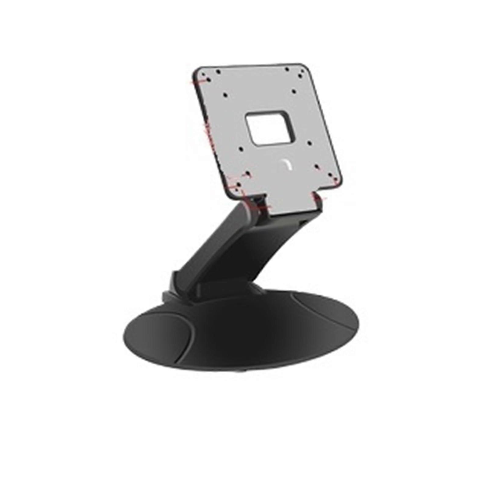 Computer Monitor Stand Folding Base Desktop Hand-Painted Screen Base Shelf Lifting and Heightening(Black)