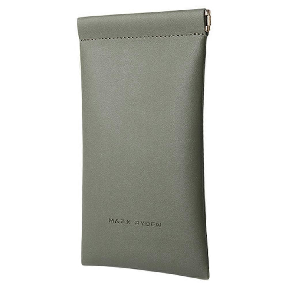 MARK RYDEN MR79 Coin Pocket Snap Top Wallet Oxford Cloth Metal Spring Clasp Mini Storage Bag - Green