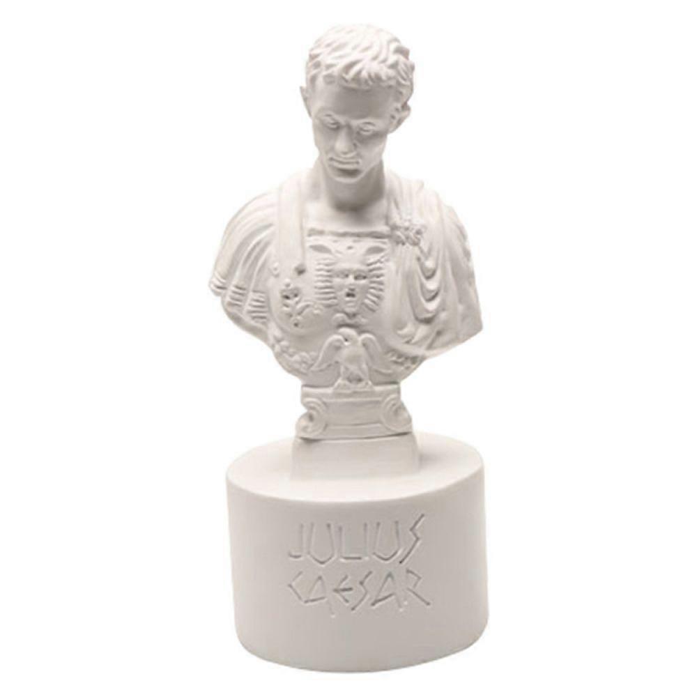 Harz Caesar Statue Kugelschreiber Halter Stift Display Ständer Schreibwaren Aufbewahrungsregal Ornamente