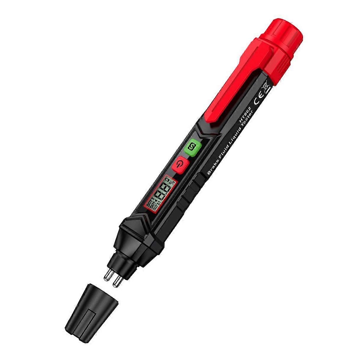 HT662 Brake Fluid Moisture Detector User-friendly design, compact and portable