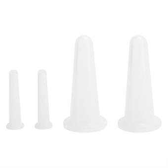 4 stks siliconen massagebeker vochtabsorptiepot gezicht cupping cup lichaam gezondheidszorg