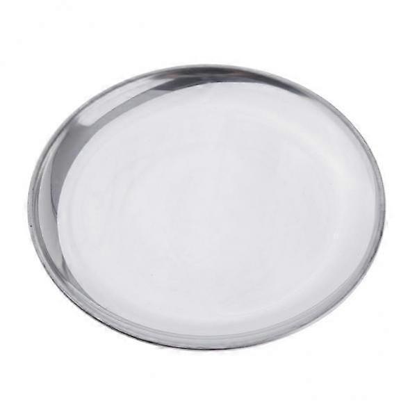 Stainless Steel Plates - 6 Count