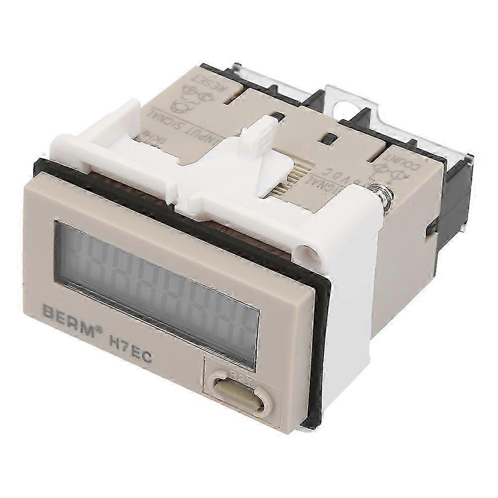 H7EC NV DC 3-36V Digital Electrical Counter Totalizer with 8-digit LCD Display