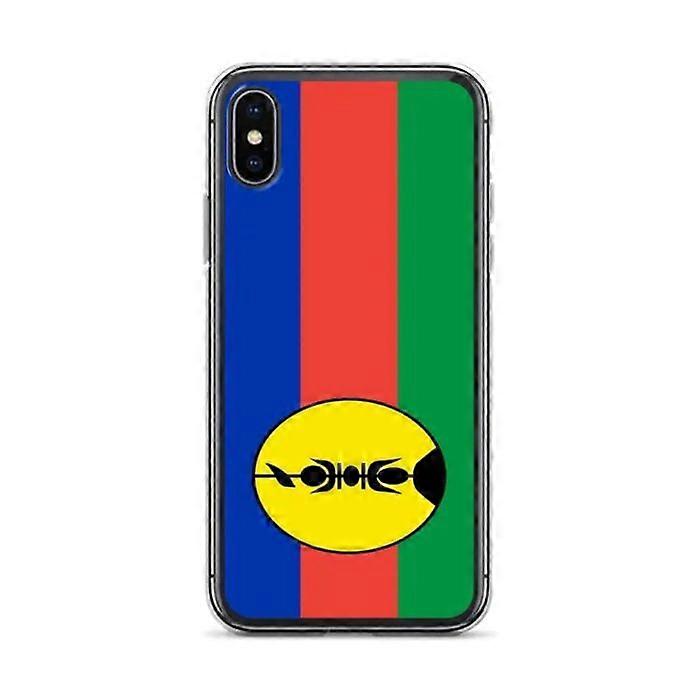 iPhone Case - New Caledonia - Flag - Soft - Multicolor - Vertical