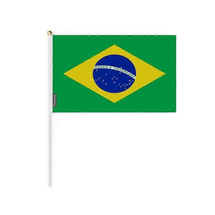 Mini Flag of Brazil – 30 x 45 cm – Handheld – Polyester – 1 piece
