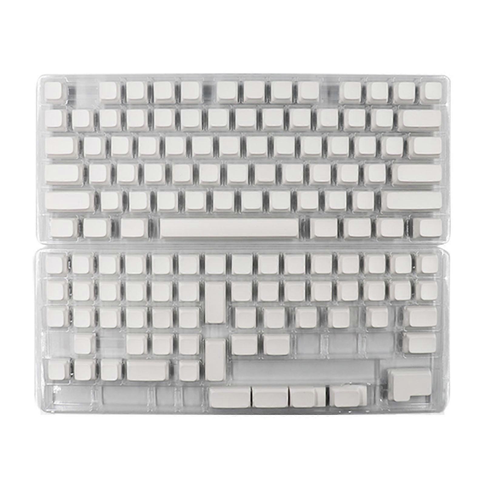 Minimalistic Blank Keycaps 134Keys XDA PBT Keycaps DyeSUB for MXSwitches Mechinery Keyboard Keycap Replacement