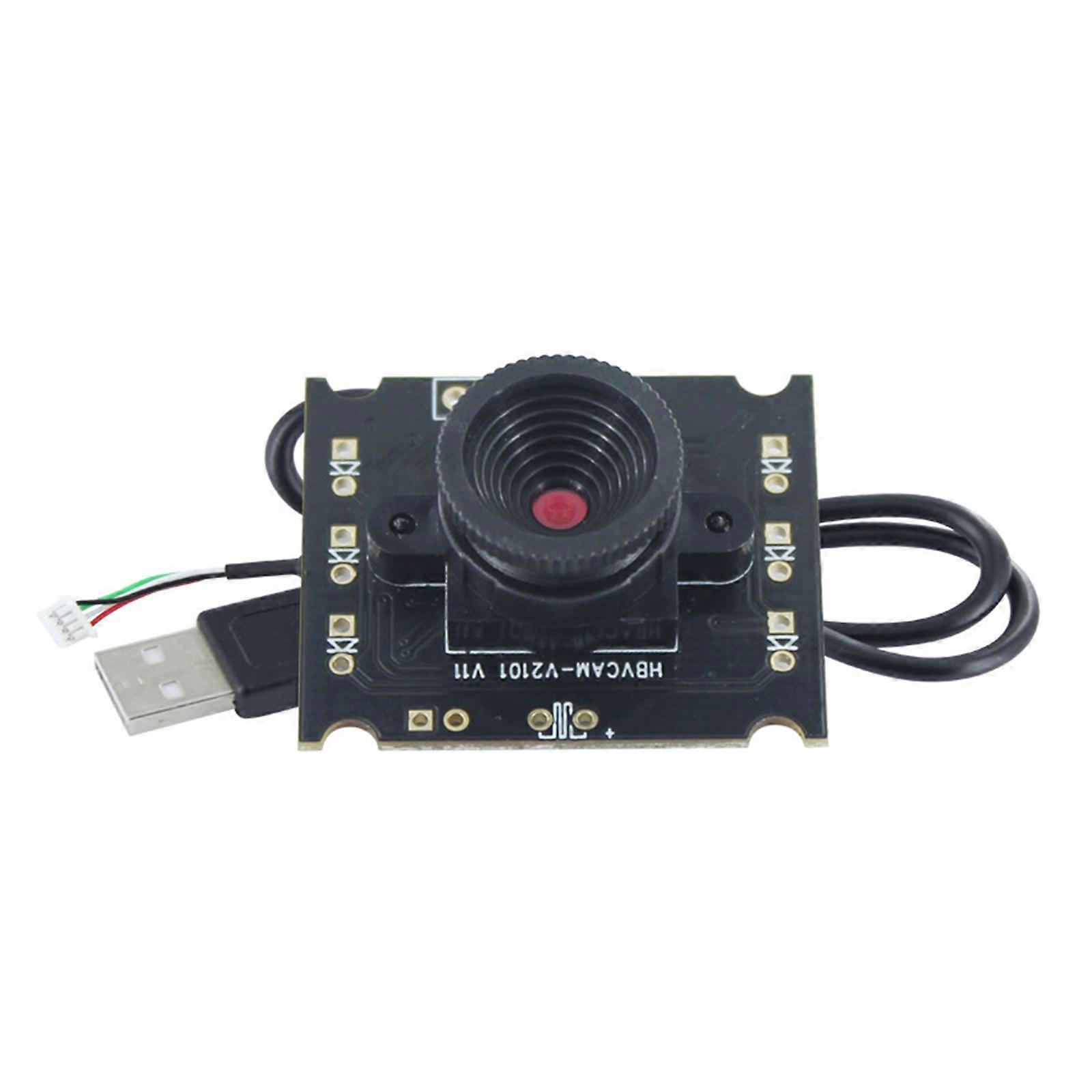 USB Camera Module 50/72 Degrees View 0.3MP Face Recognition Webcam Board Photosensitive Chip GC0308 Camera Module