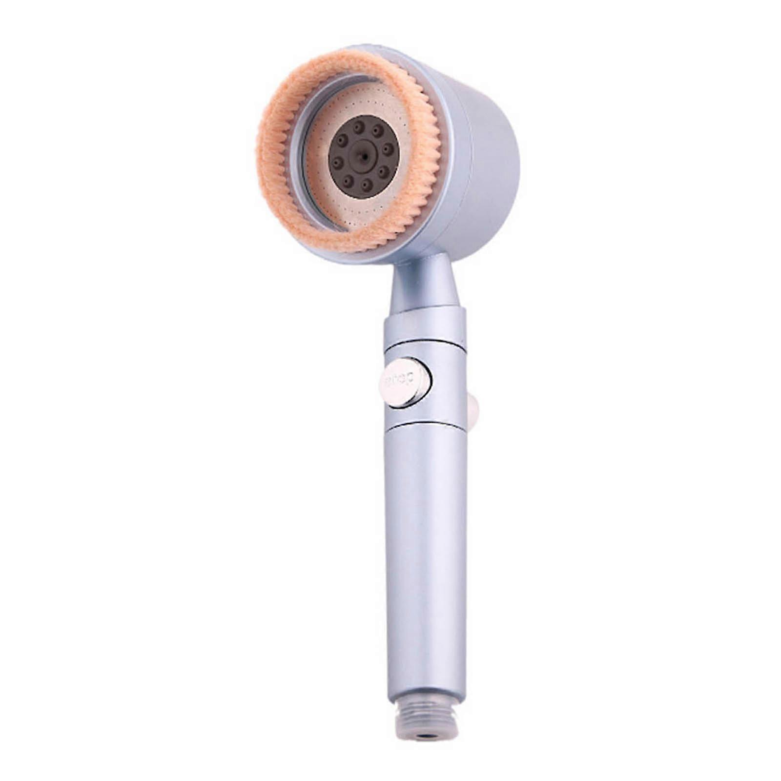 Water saving Shower Head with Filter & Soft Massage Convenient Handheld Shower Head ABS Enjoy a Refreshing Shower glacier blue