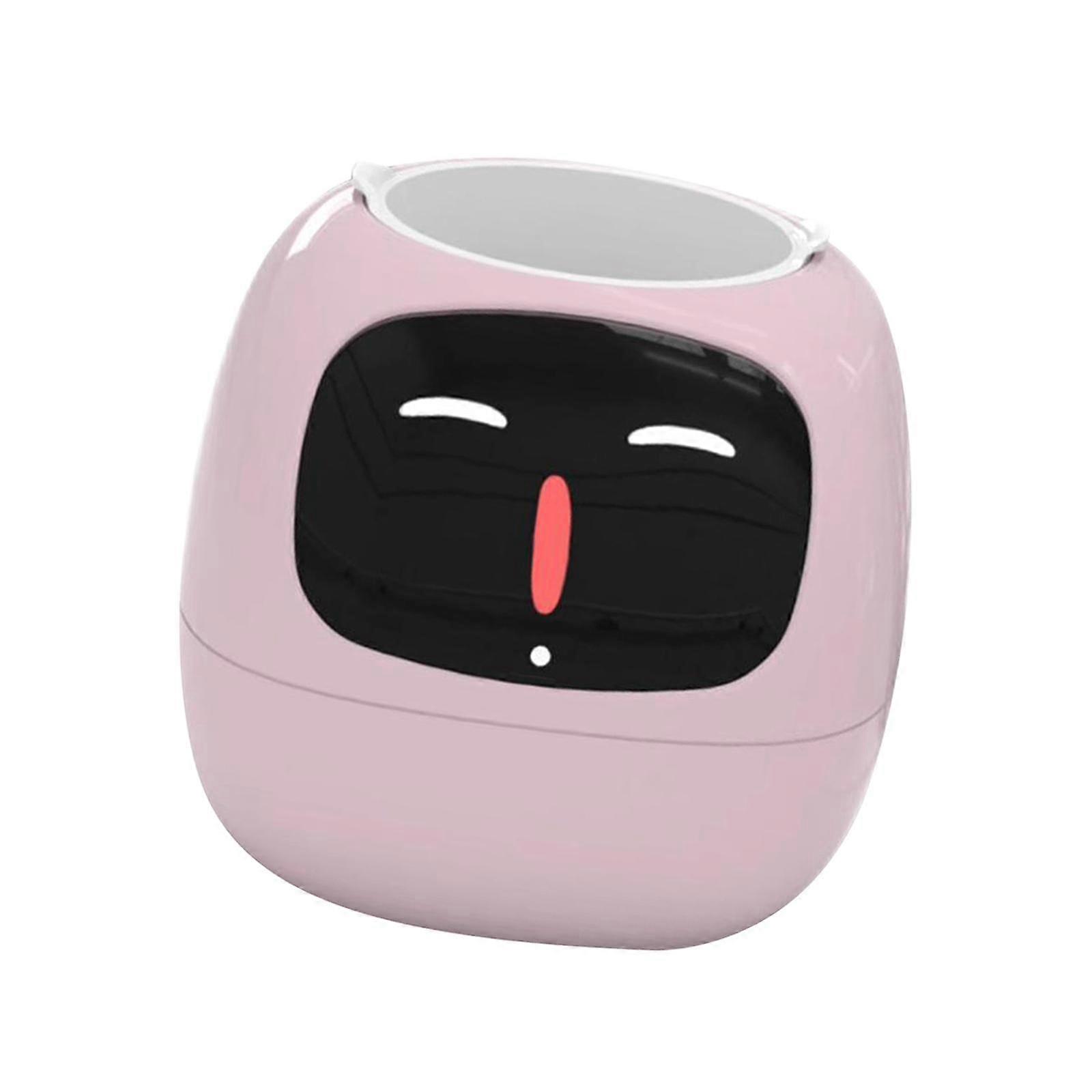 Smart Flowerpot Planter Robot Smart Sensors Adorable with Emojis Smart Pet