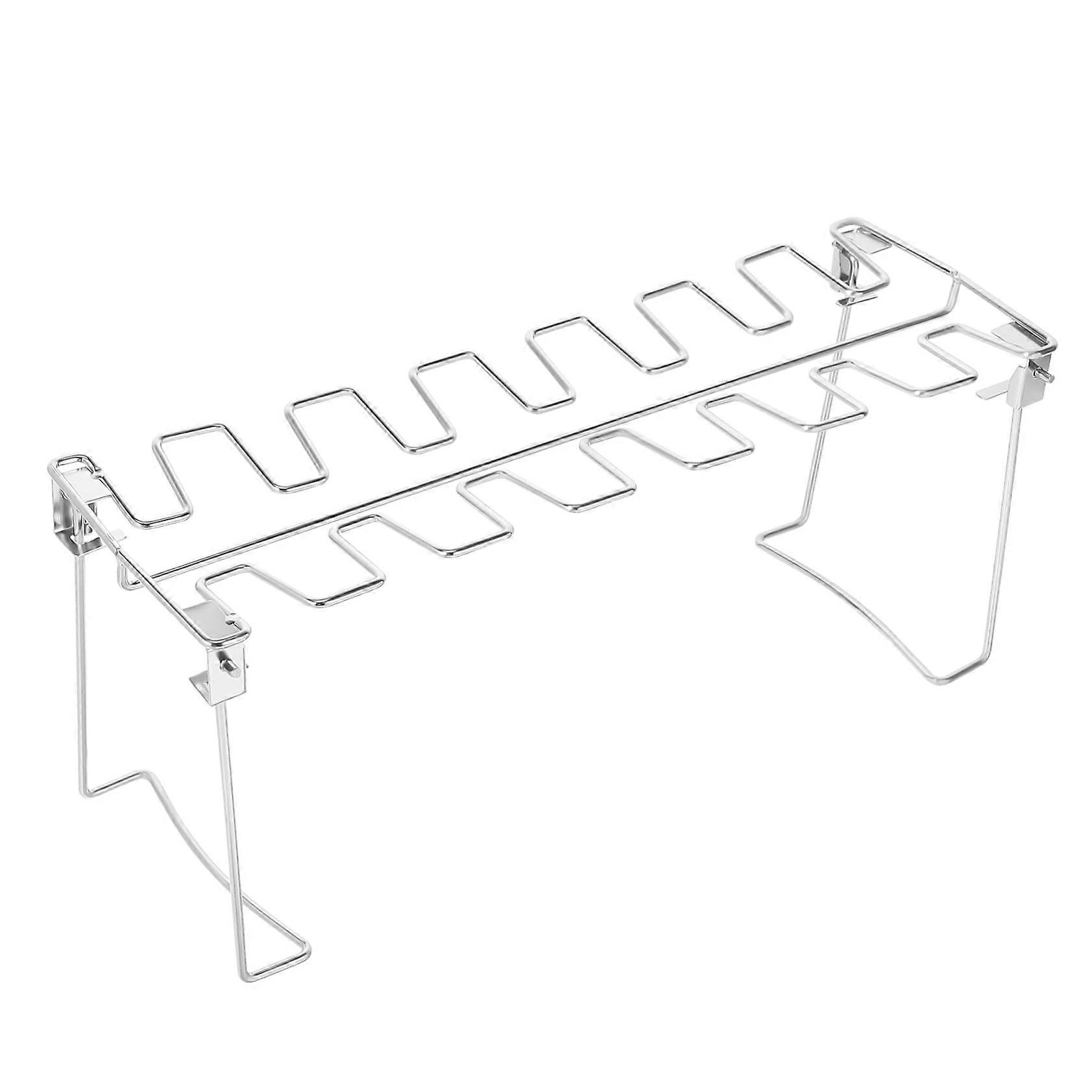 Foldable grill stand for chicken legs, grill accessories, reusable