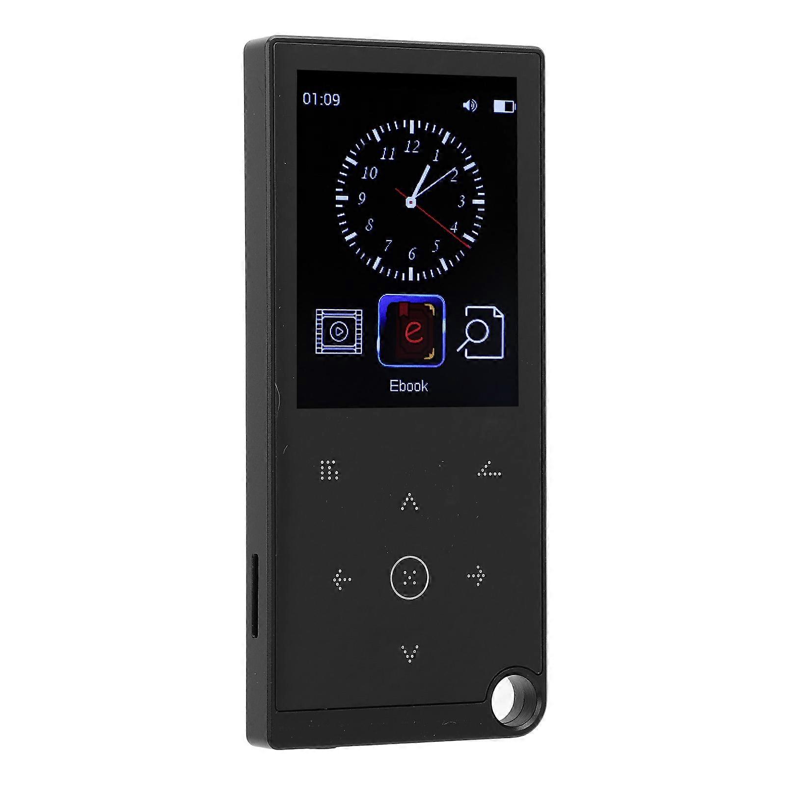 2.4 Inch TFT Touch Screen MP3 MP4 Player Bluetooth Music Player Support Up to 64GB 800mAh Battery Earphones Included 