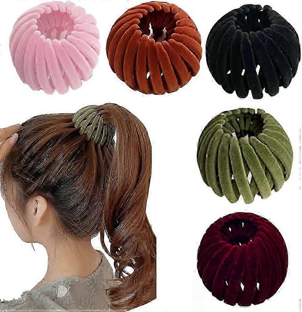 5 Pcs Birds Nest Hair Clip
