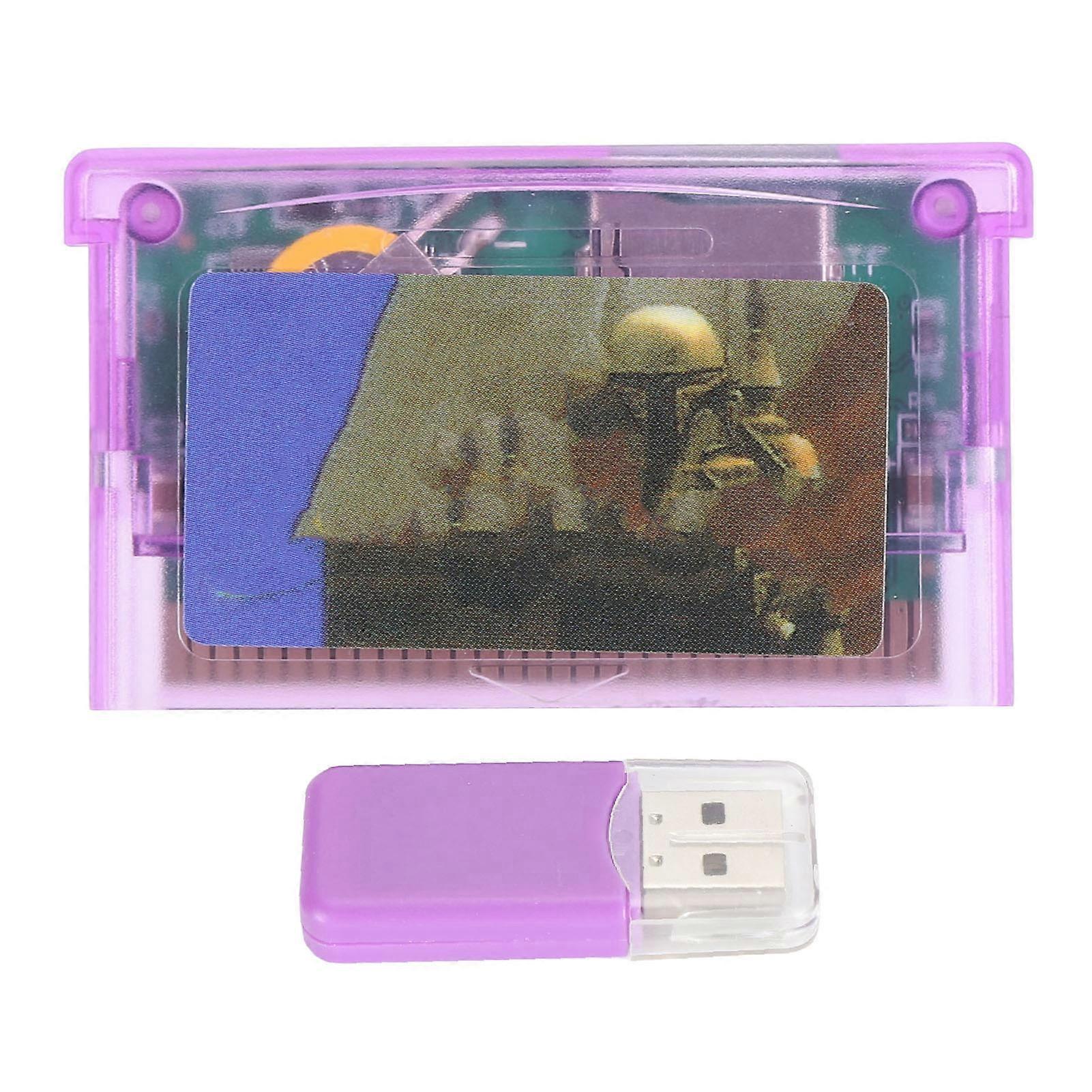 Game Console Storage Card Adapter for GBA SP - Fast Data Transfer, 2GB Support
