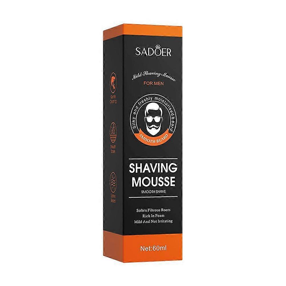 Sadoer Shaving Cream For Men With Aloe Vera And Vitamin E For Smooth Moisturizing Shave Rich Lather Softens Beard Universal Skin Type