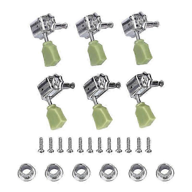 Guitar Tuning Pegs String Tuners 3R 3L Machine Heads String Tuning Key Pegs Tuners Folk/Electric Gui Edition 0610