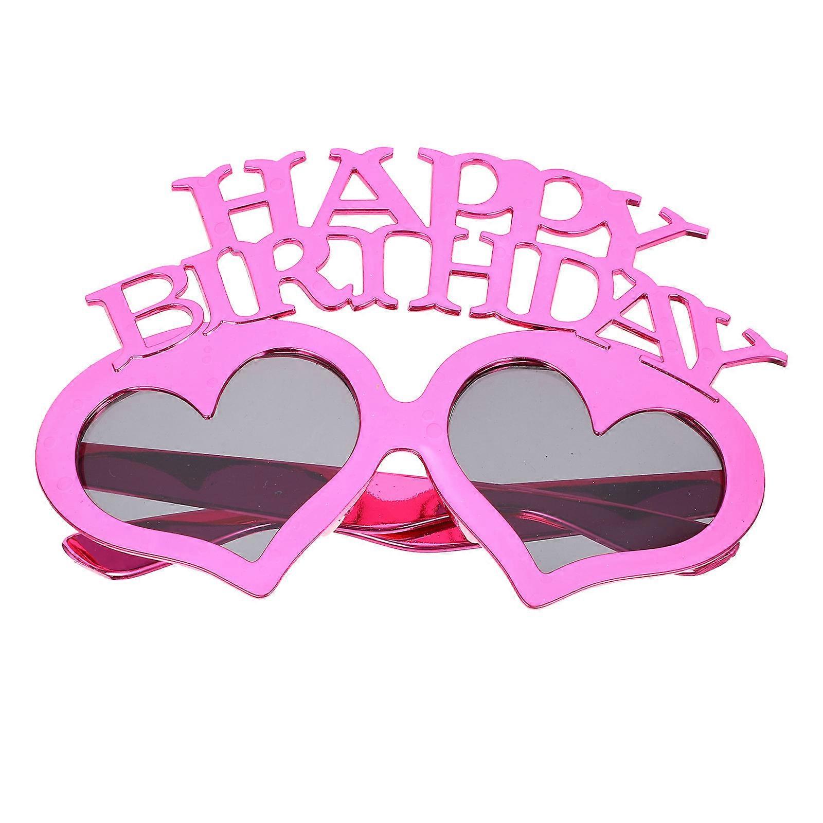 Comfortable Heart Style Glasses Elevating Birthday Fun for Kids
