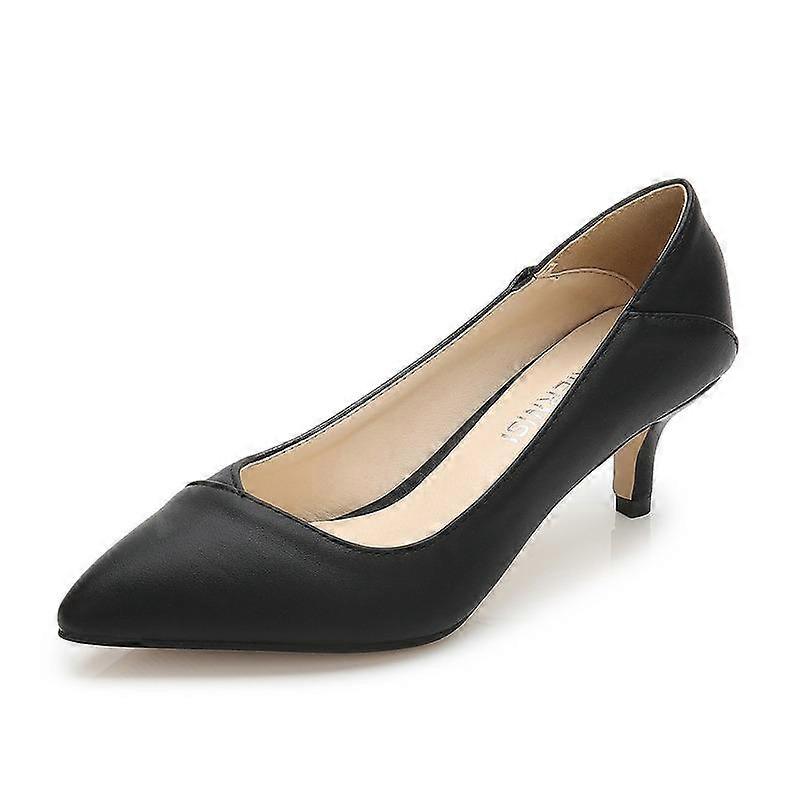 Fashionable Women's Shoes Comfortable Sexy Thin Pointed Shoes Glossy Formal High Heels Evening Shoes