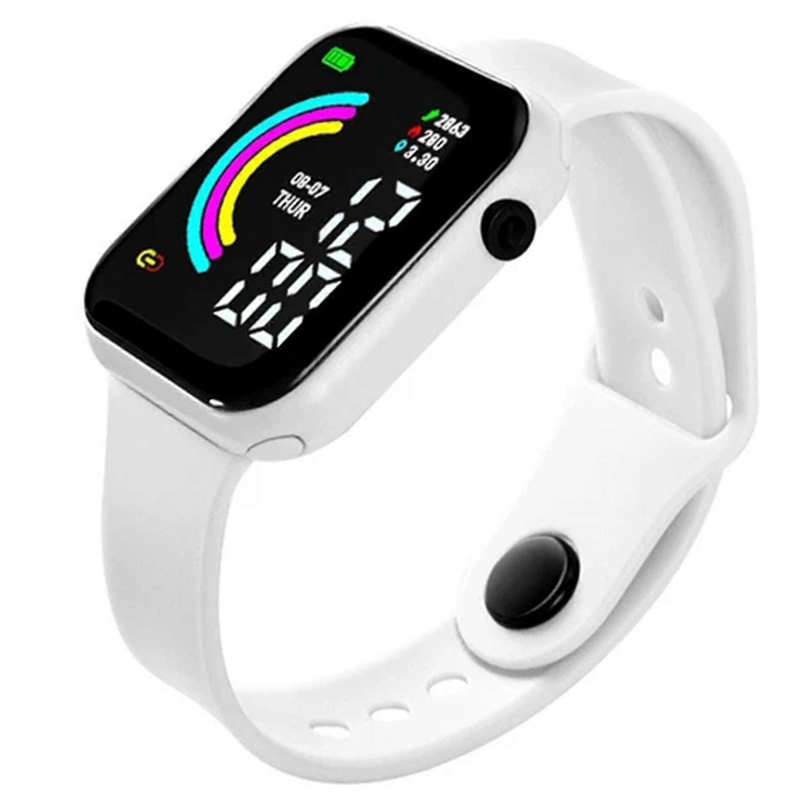 Sport Bracelet for Boys Girls 12 Hour Display Electronic Wristwatch for School Students
