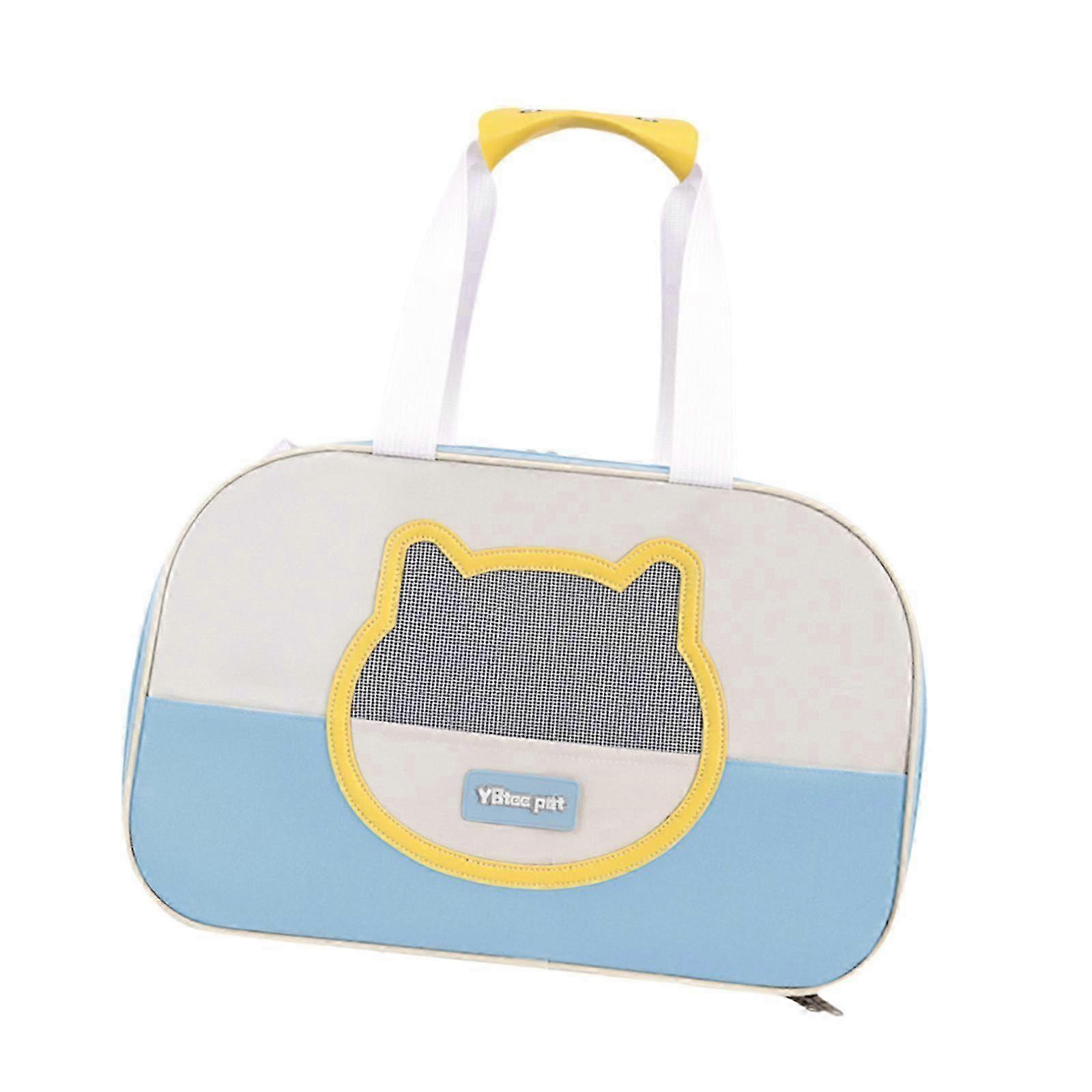 Portable Travel Carrier for Cats and Small Dogs, Ideal for Pets on the Go, Blueɫ���