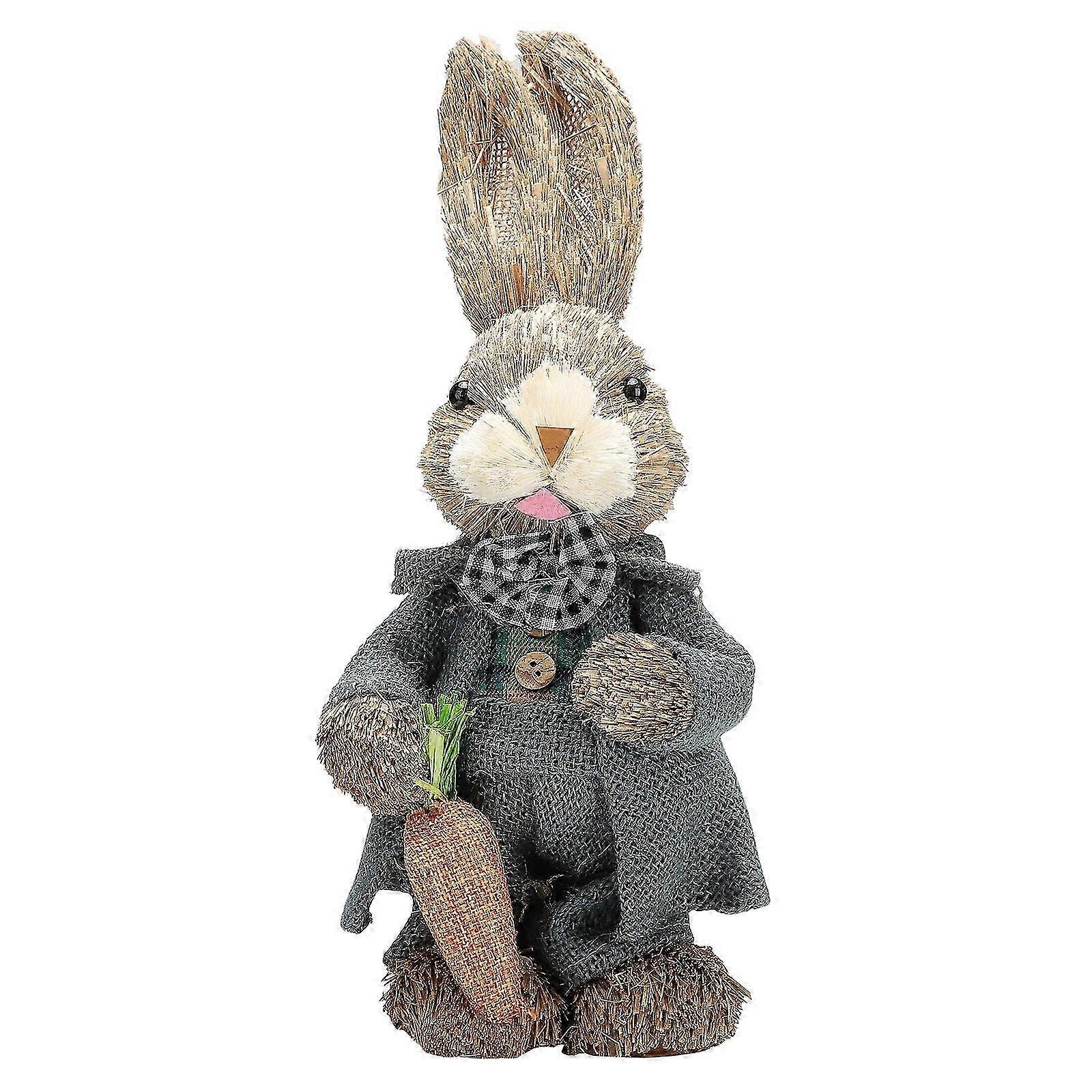 2025 Easter Party Supplies Cute Simulation Rabbit Decor