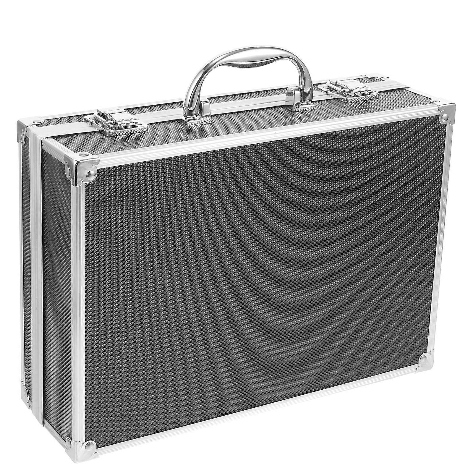 Portable Outdoor Aluminium Alloy Tool Storage Box with Weather Resistant Design, Scratch Resistant Exterior & Organizing Features for Tools