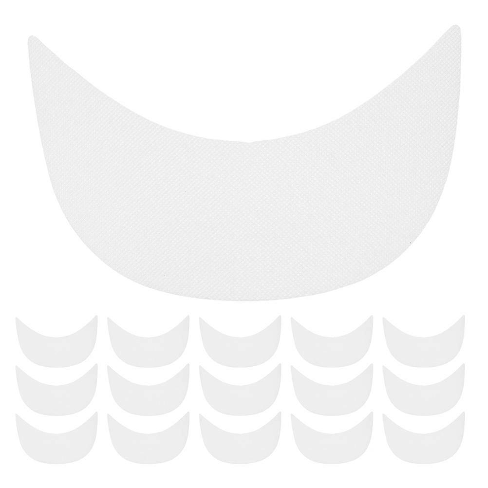 Baseball Cap Visor Insert 20Pcs White Plastic Hat Brim Shaper with Wider Coverage
