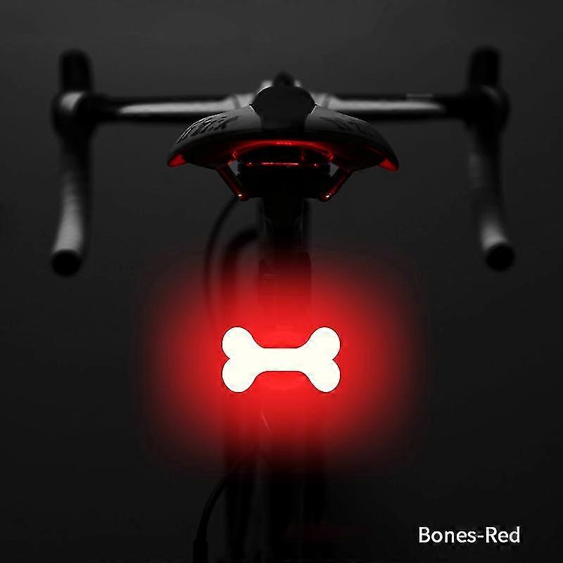 USB Rechargeable Bike Taillight with Multiple Lighting Modes for MTB Road Bicycle Safety LED Flash Light