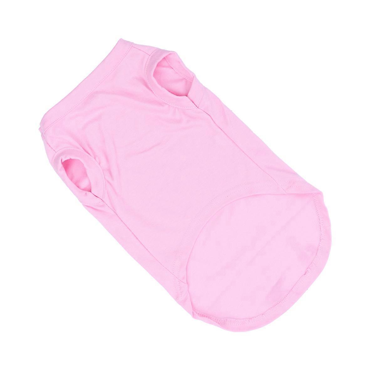 ノースリーブペットベスト犬用衣装ピンクサイズxl保温1セット
