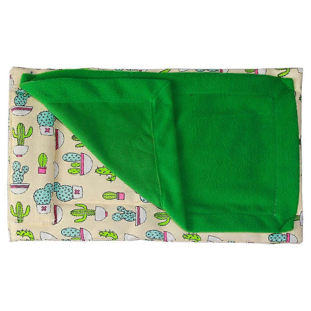 Reptile Bedding Mat Small Animal Nest Winter Use Indoor Pet Area Fleece Comfortable Space 1Set