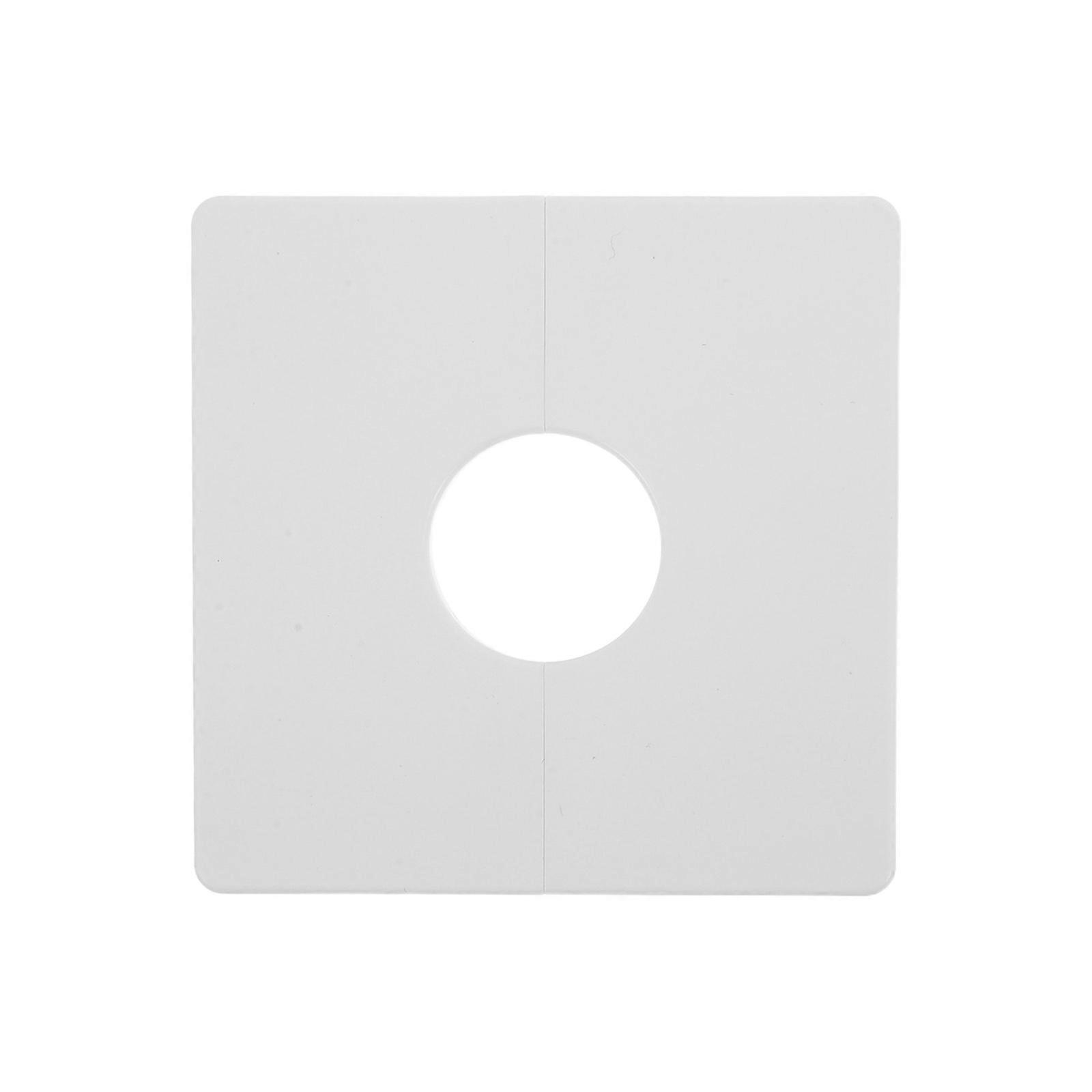 Self Adhesive Wall Hole Covers – Square PVC Electrical Outlet Covers for Air Conditioner – Decorative Wall Concealers for Clean, Protected Spaces