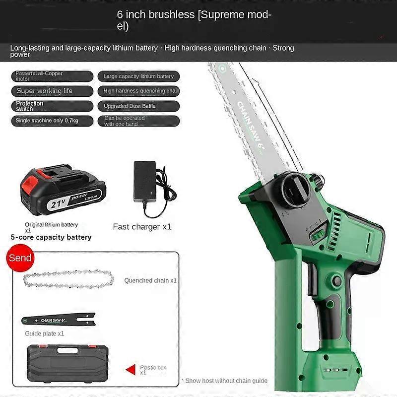 con Lithium Chain Saw Portable Electric Chain Saw Home User Wireless Small Saw Tree Cut Tree Cutting Tree Pruning Saw Motosega